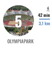Bild vom Münchner Olympiapark